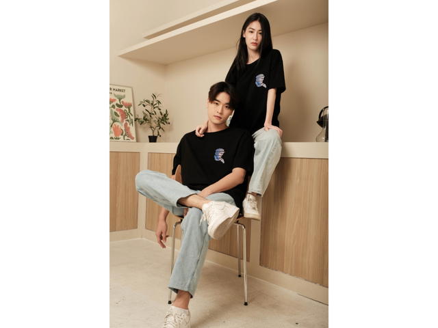doppio doppio Insomniac Oversized T-Shirt [Black] - view 4