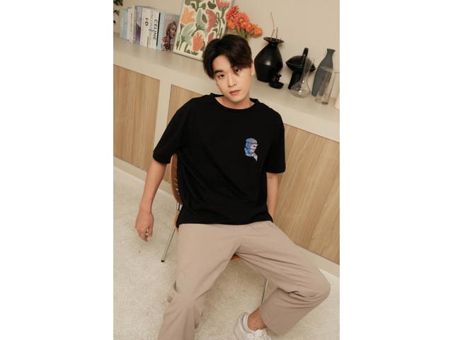 doppio doppio Insomniac Oversized T-Shirt [Black] - view 6
