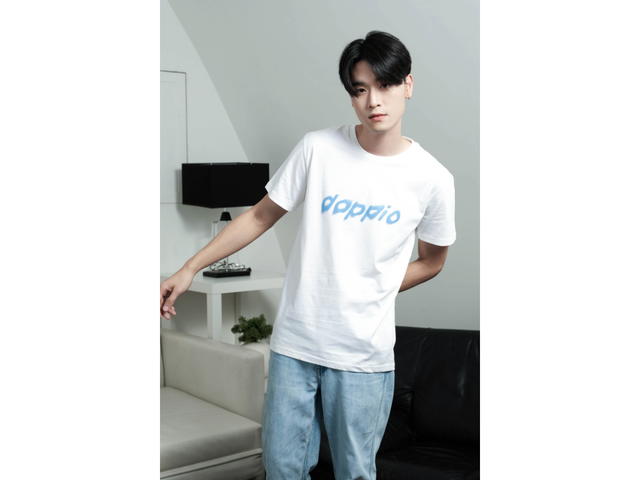 doppio doppio Trace T-Shirt A [White] - view 2