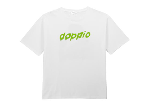 doppio doppio Trace T-Shirt B [White] - view 1