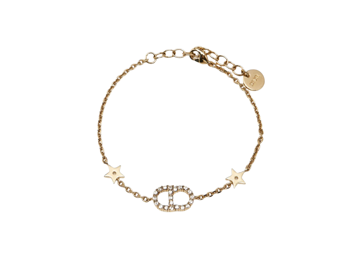 Dior Dior Clair D Lune Crystal Bracelet Gold