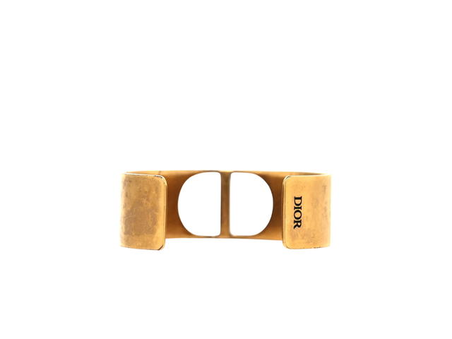 Dior Dior Metal 30 Montaigne Cuff Bracelet Gold - view 2