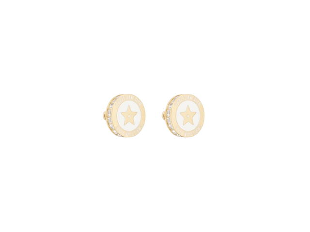 Dior Dior Night Code Earrings Gold-Finish White - view 2