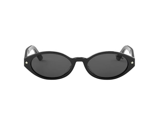 Dior Dior Pacific R1I Black Cat Eye Sunglasses Light Mirror Lenses - view 2