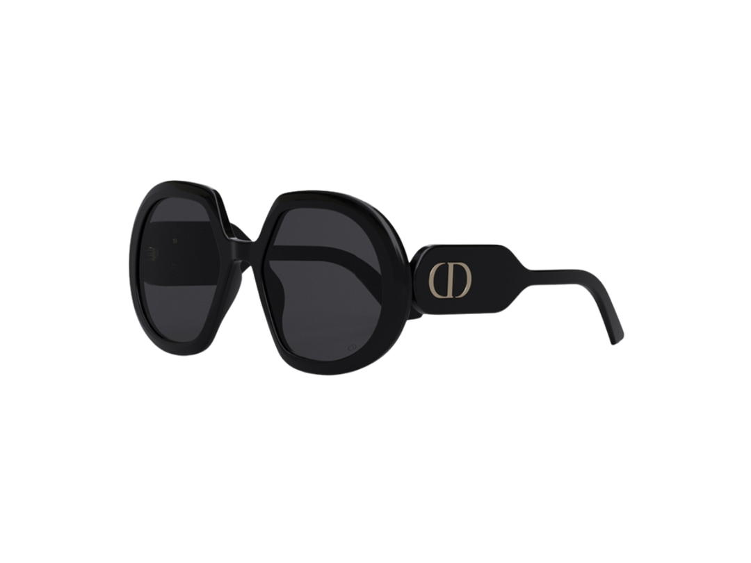 Dior Dior Sunglasses Diorbobby In Black Frame With Black Lenses