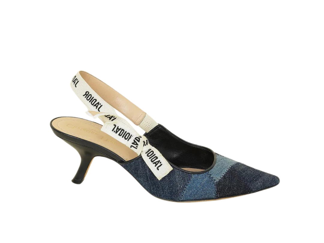 Dior Dior J'Adior Heels Blue Denim