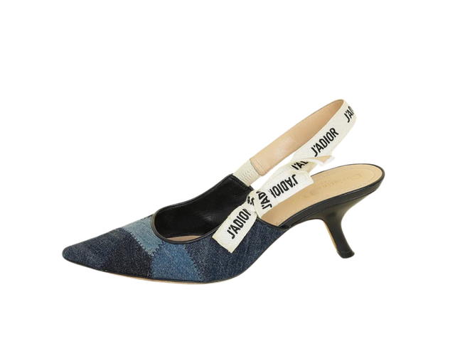 Dior Dior J'Adior Heels Blue Denim - view 2