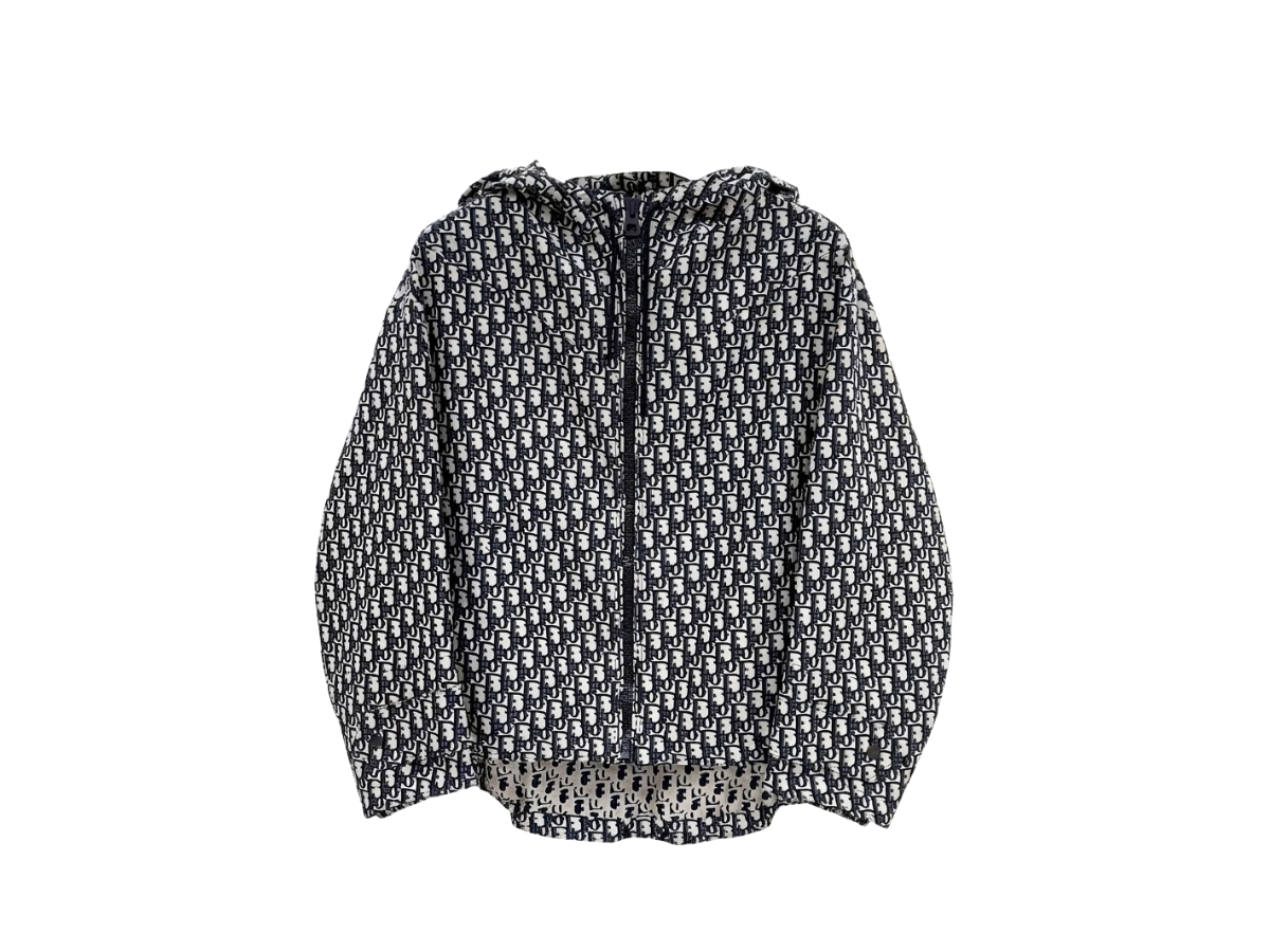 Dior Dior Oblique Technical Hooded Jacket Black