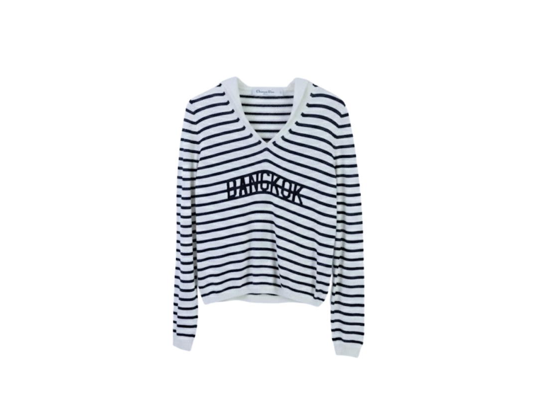 Dior Dior Dioriviera Bangkok Sweater Navy White (Women's)