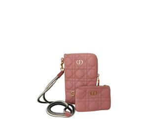 Buy Dior Caro Multifunctional Pouch Pink at Sasom – Authentic and Ready to Ship