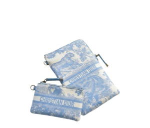 Buy Dior Travel Duo Pouch Blue at Sasom – Authentic and Ready to Ship