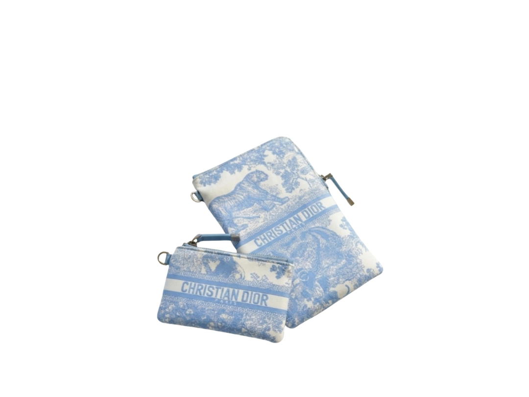 Dior Dior Travel Duo Pouch Blue