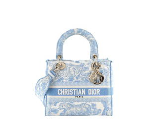 Buy Dior Medium Lady D-lite Bag Blue at Sasom – Authentic and Ready to Ship