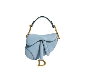Buy Dior Micro Saddle Bag Blue at Sasom – Authentic and Ready to Ship
