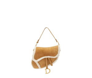 Buy Dior Shearling Saddle Bag Camel at Sasom – Authentic and Ready to Ship