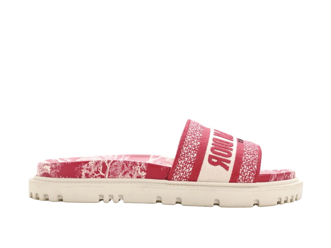 Dior Dior Dway Slides Burgundy (W)