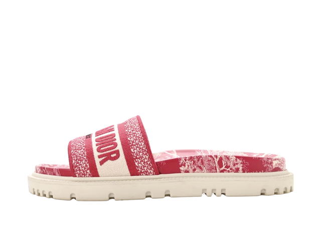 Dior Dior Dway Slides Burgundy (W) - view 2