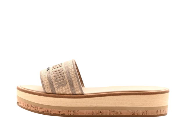 Dior Dior Raffia Dioriviera Embroidered Dway Cookie - view 2