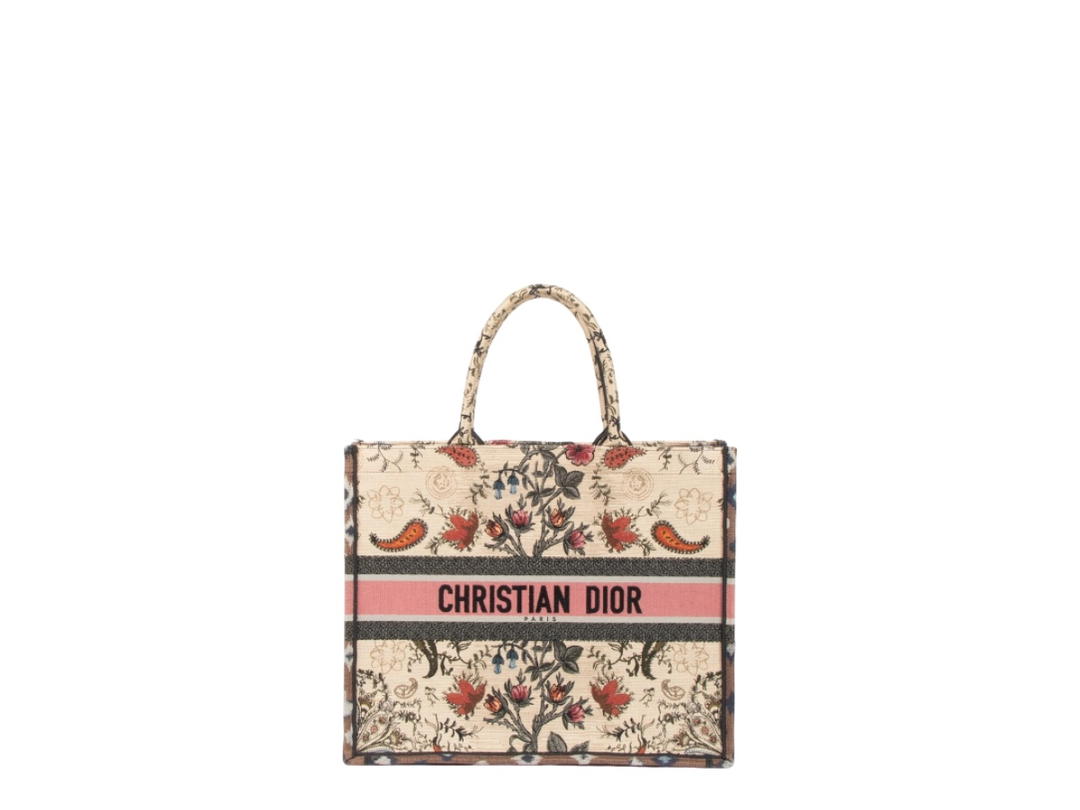 Dior Dior Book Tote Bag Multicolor