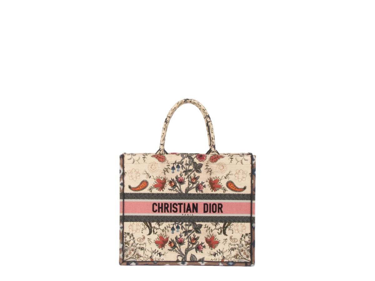 Dior Dior Book Tote Bag Multicolor