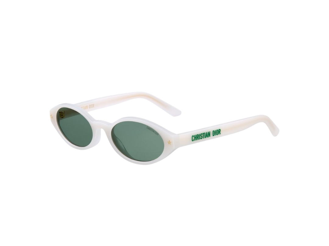 Dior Dior Pacific R1I White Oval Sunglasses
