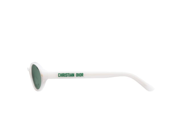 Dior Dior Pacific R1I White Oval Sunglasses - view 3