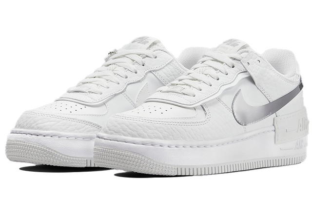 Chrome Hearts Nike Air Force 1 Shadow White Silver - view 4