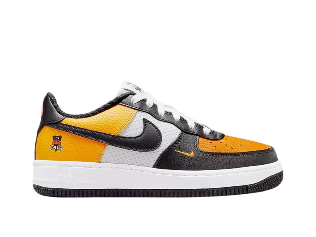 Nike Nike Air Force 1 Low Black Gold Jersey Mesh (GS)