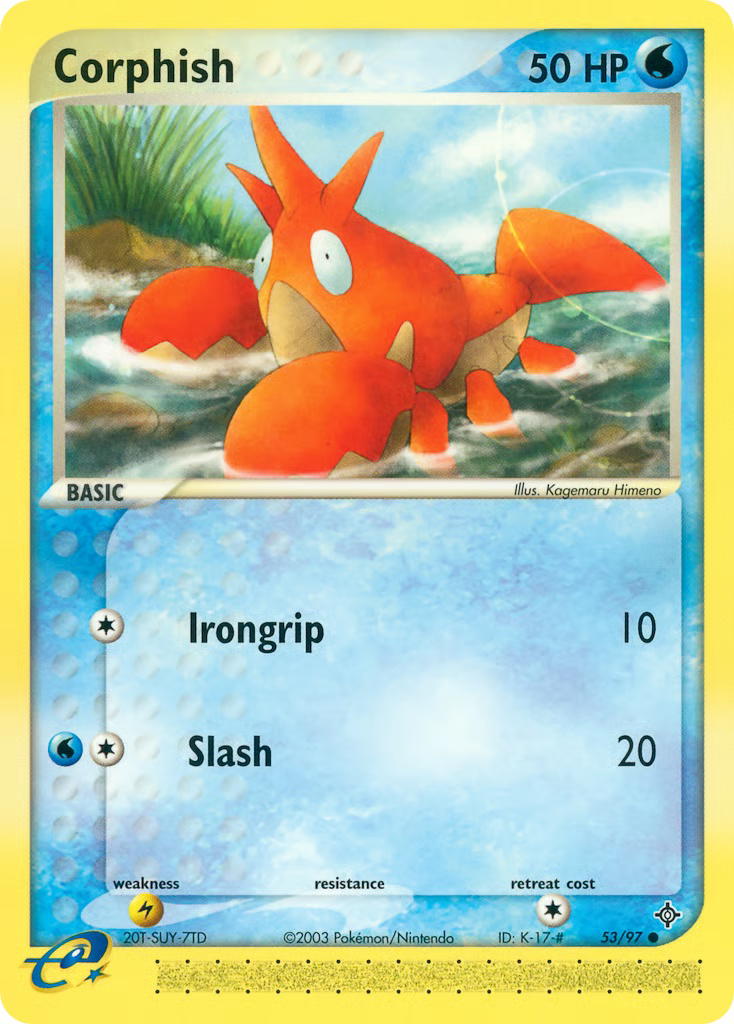 Pokemon Pokemon Corphish [DR 53/97] EX "Dragon" [ReverseHolo] (EN)