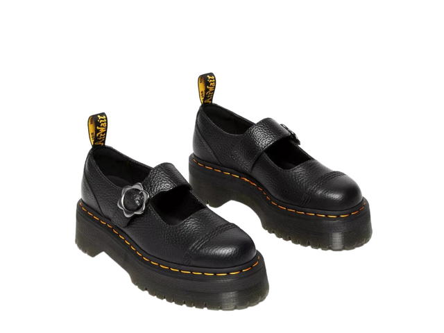 Dr. Martens Dr.Martens Addina Flower Buckle Leather Platform - view 2