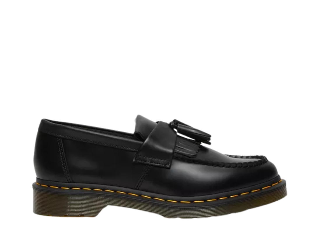 Dr. Martens Dr. Martens Adrian Yellow Stitch Leather Tassel Loafers