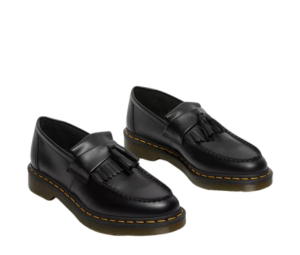 Dr. Martens Dr. Martens Adrian Yellow Stitch Leather Tassel Loafers - view 2