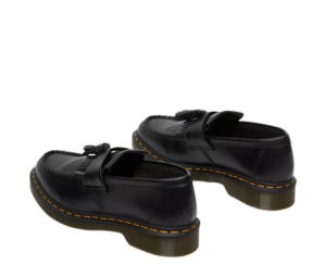 Dr. Martens Dr. Martens Adrian Yellow Stitch Leather Tassel Loafers - view 3