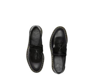 Dr. Martens Dr. Martens Adrian Yellow Stitch Leather Tassel Loafers - view 4