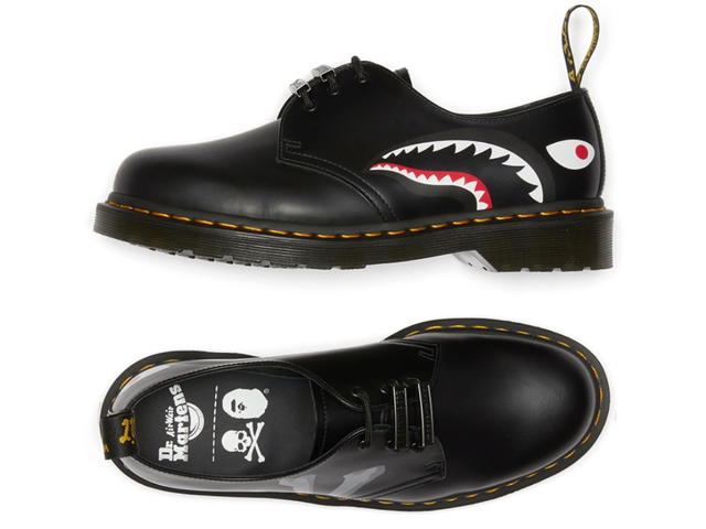 Dr. Martens Dr.Martens x BAPE x Mastermind Japan 1461 Oxford - view 3