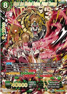 Dragon Ball Dragon Ball Great Ape Masked Saiyan, Primal Carnage Secret Rare [BT10-152] - Rise of the Unison Warrior