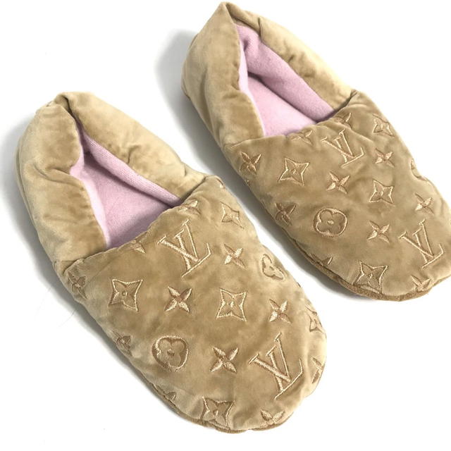 Louis Vuitton Dreamy line Monogram room shoes Sandals Indoor shoes Fluffy shoesslipper - view 4