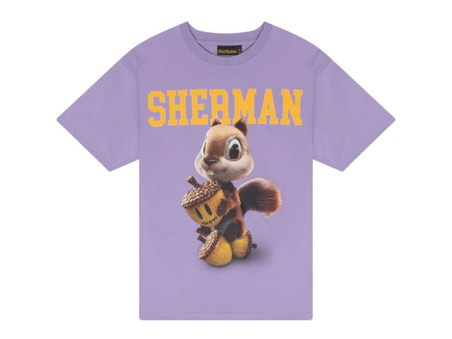 Drew House drew house 3D Sherman SS Tee Lavender - view 1