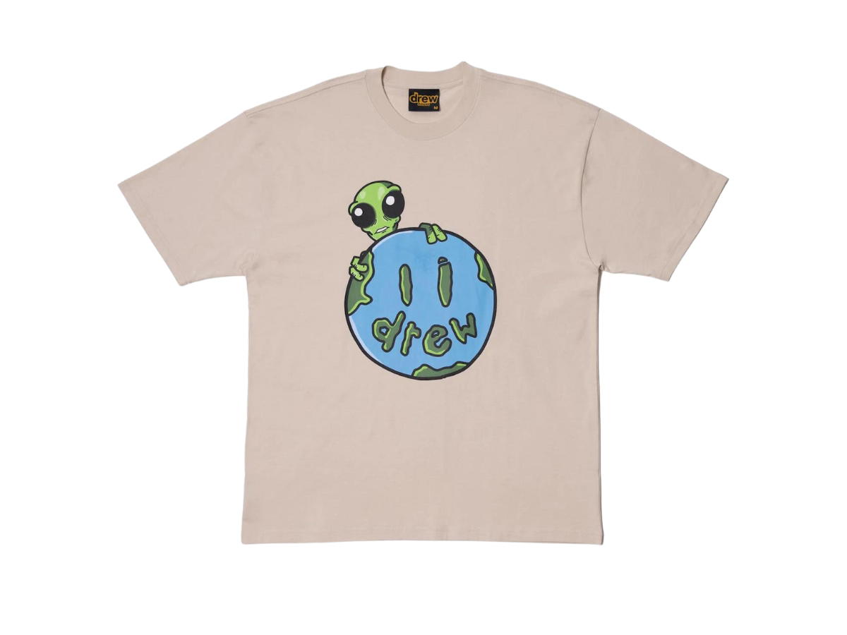 Drew House drew house Allen The Alien SS Tee Beige