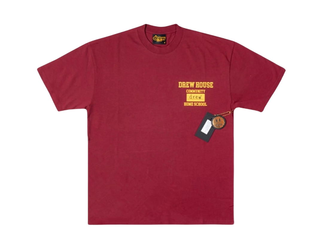 Drew House Drew House Burgundy Community Tee