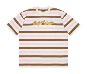 Buy Drew House Cartoon Font Ss Tee Neapolitan Stripe at Sasom – Authentic and Ready to Ship