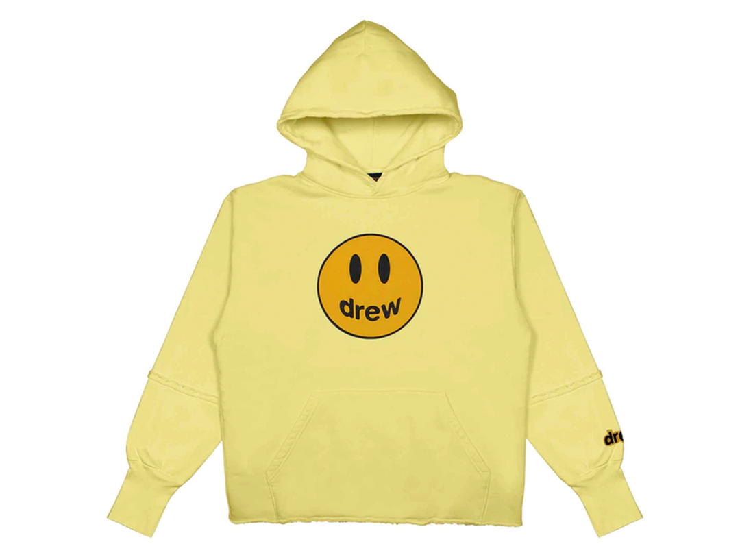 Drew House Drew House Deconstructed Mascot Hoodie Light Yellow