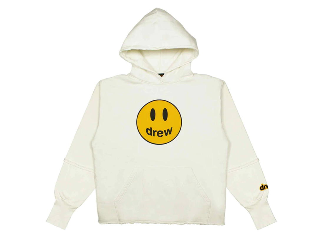 Drew House Drew House Deconstructed Mascot Hoodie Off White