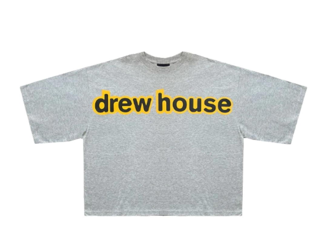 Drew House Drew House Drew House Boxy T-Shirt Heather Grey