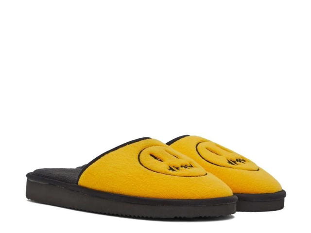 Drew House Drew House Painted Mascot Slippers Yellow Black - view 3