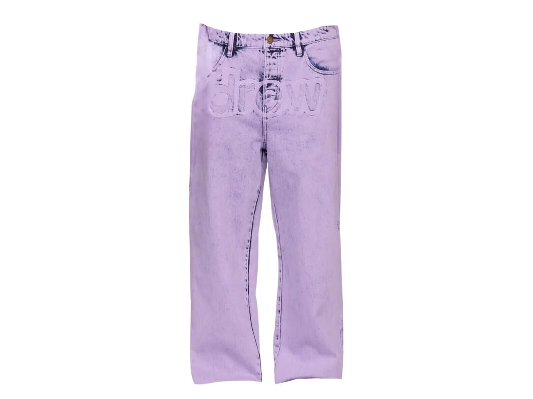 Drew House drew house Exclusive Secret Carpenter Jeans Lavender