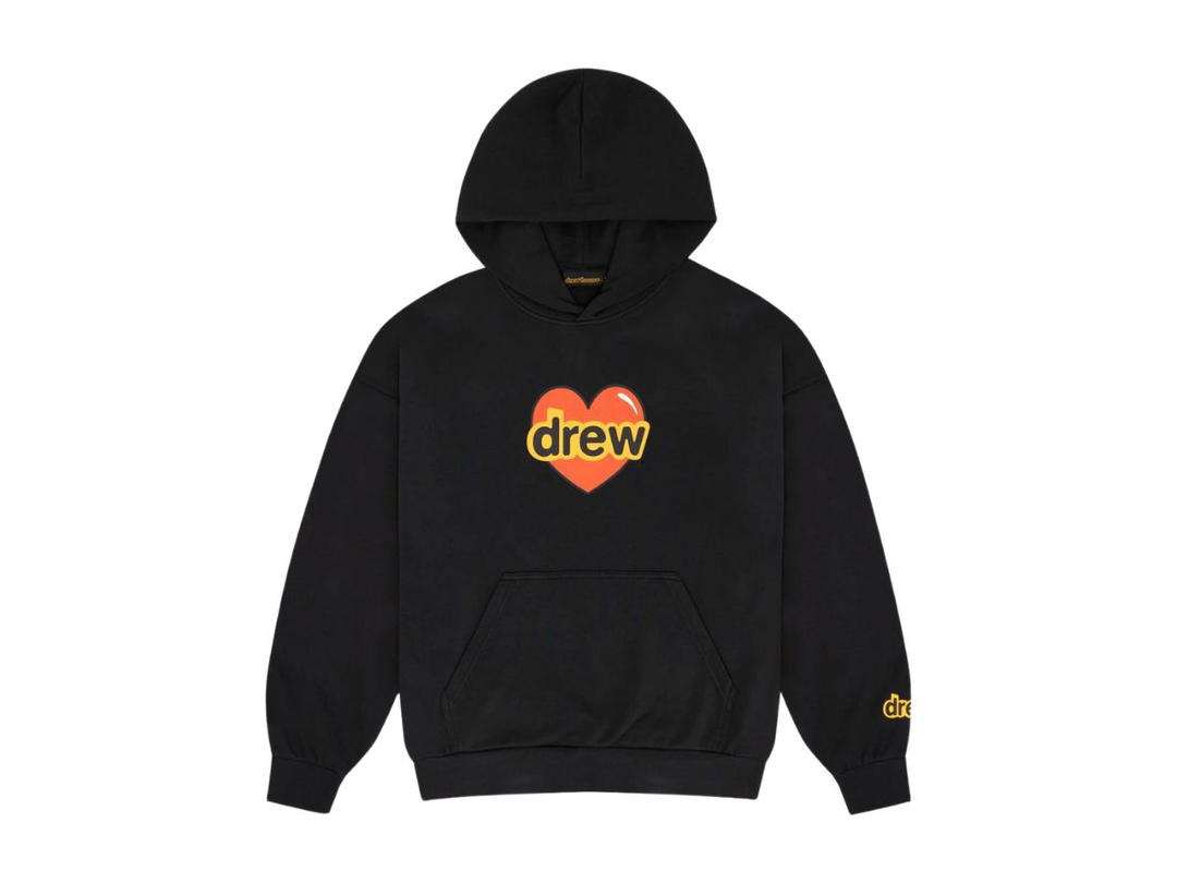 Drew House Drew House I Love Drew Hoodie Black