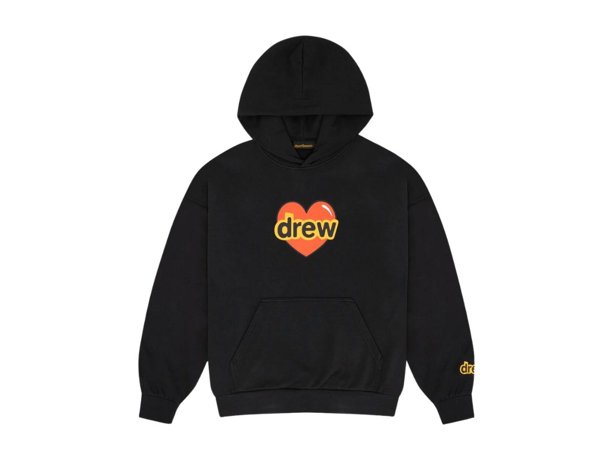 Drew House Drew House I Love Drew Hoodie Black