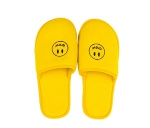 Buy DREW HOUSE LOGO YELLOW SLIDE at Sasom – Authentic and Ready to Ship