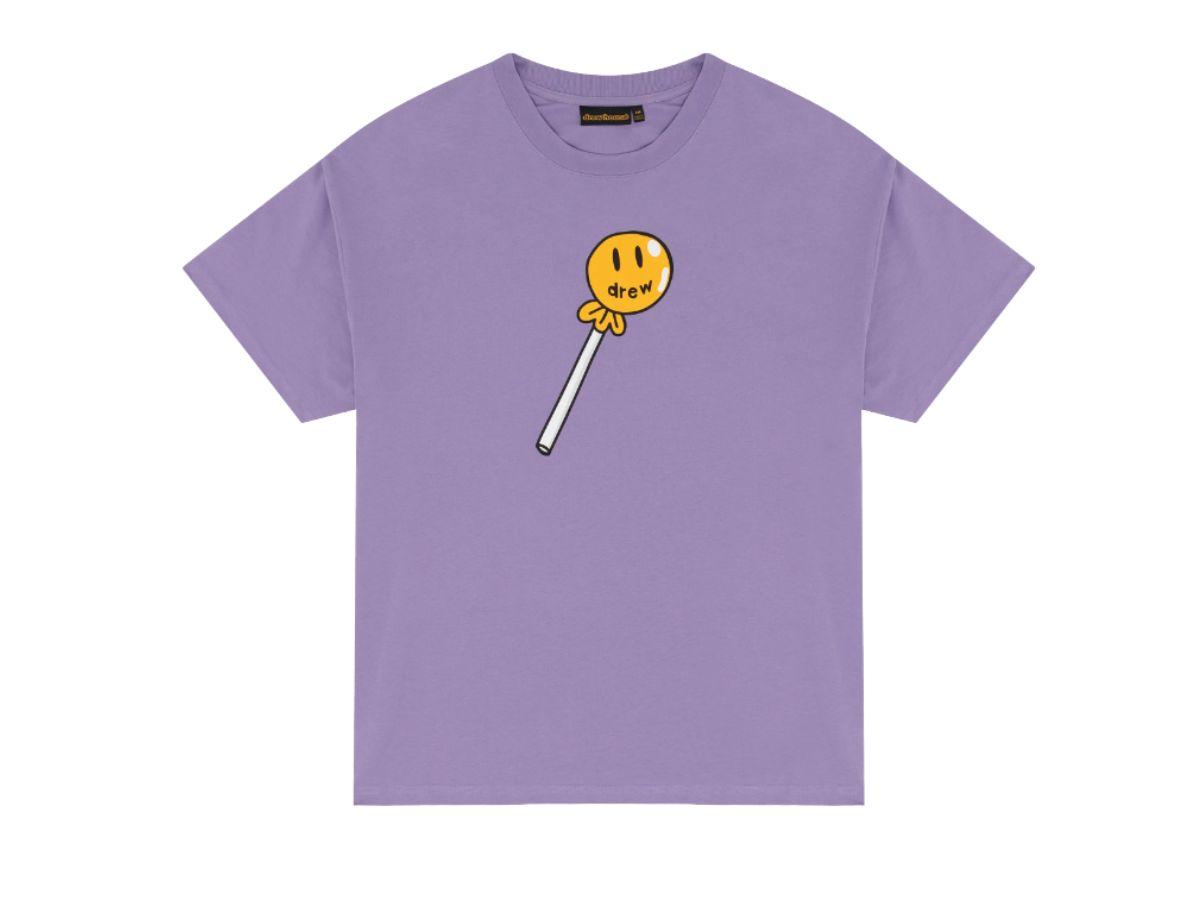 Drew House drew house Lollipop SS Tee Lavender